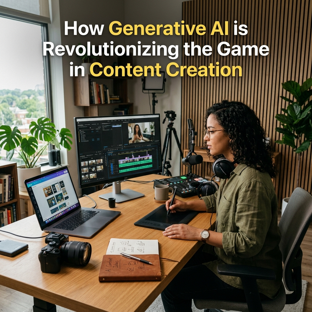 How Generative AI is Revolutionizing the Game in Content Creation