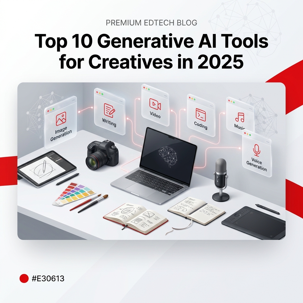 Top 10 Generative AI Tools for Creatives in 2025